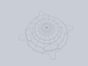 Sci fi land mine 3Dモデル