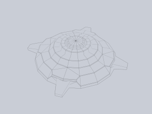 Sci fi land mine 3Dモデル