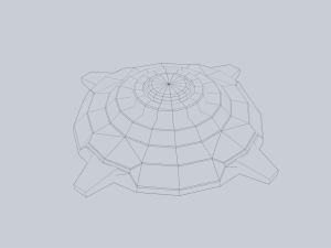 Sci fi land mine 3Dモデル