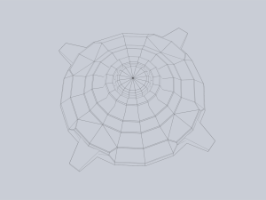Sci fi land mine 3Dモデル