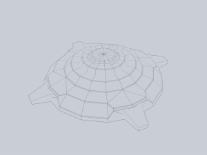 Sci fi land mine 3Dモデル