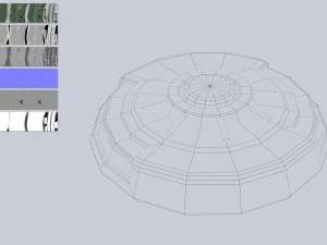 Mina terrestre de fic&ccedil;&atilde;o cient&iacute;fica Modelo 3D
