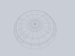 Sci fi land mine Modelo 3D