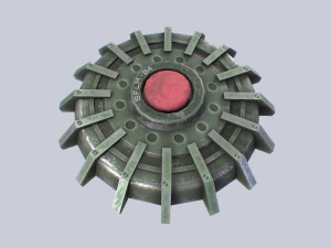 Mina terrestre de ciencia ficci&oacute;n Modelo 3D