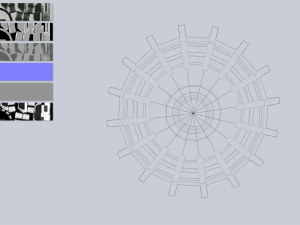 Mina terrestre di fantascienza Modello 3D