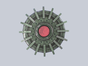Sci fi land mine Modelo 3D