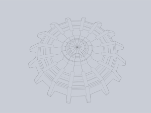 Sci fi land mine Modelo 3D