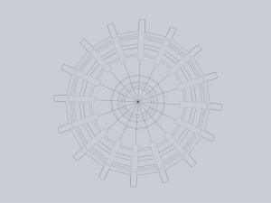 Sci fi land mine Modelo 3D