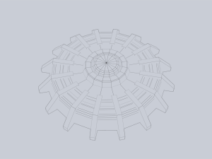 Sci fi land mine Modelo 3D