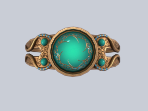 Fantasy ring Modelo 3D