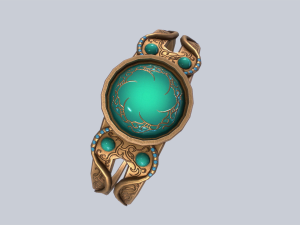 Fantasy ring Modelo 3D