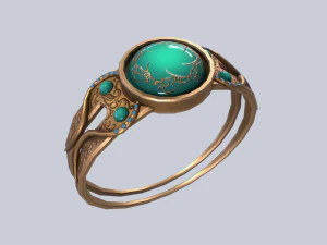 Cincin fantasi Model 3D