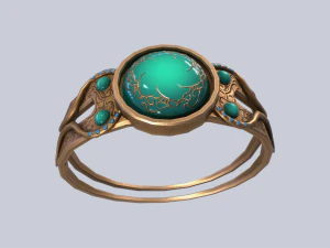 Cincin fantasi Model 3D