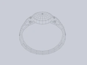 Cincin fantasi Model 3D