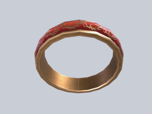 Fantasy ring Modelo 3D