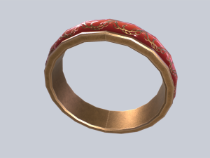 Fantasy ring Modelo 3D
