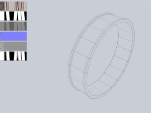 Fantasy ring 3D Модель