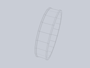 Fantasy ring 3D Модель