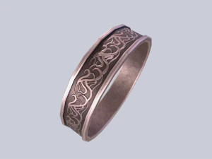 Fantasy ring 3D Model