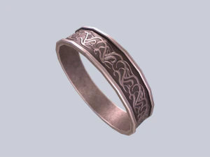 Fantasy ring 3D Model