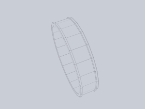 Fantasy ring 3D Модель
