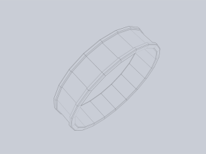 Fantasy ring 3D Модель