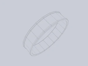 Fantasy ring 3D Model