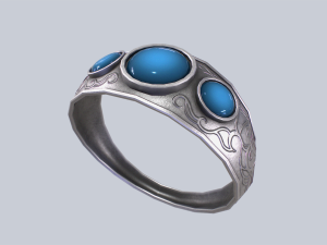 Fantasy ring Modelo 3D