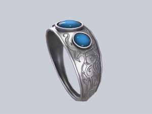 Fantasy ring Modelo 3D