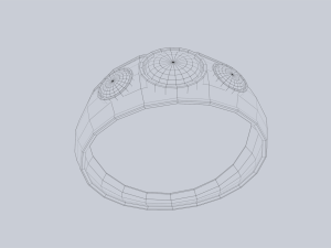 Fantasy ring Modelo 3D