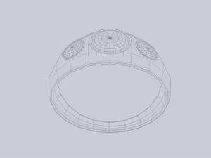 Fantasy ring Modelo 3D