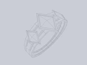 Fantasy ring 3D 模型