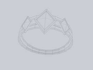 Fantasy ring 3D 模型