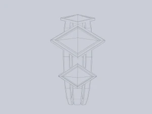 Fantasy ring 3D Model