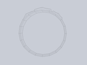 Fantasy ring 3D 模型