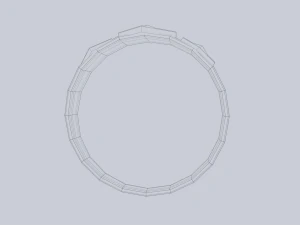 Fantasy ring 3D Model