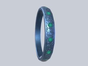 Fantasy ring Modèle 3D