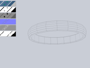 Fantasy ring Modèle 3D