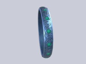 Fantasy ring 3D Model
