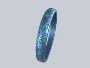 Fantasy ring Modèle 3D