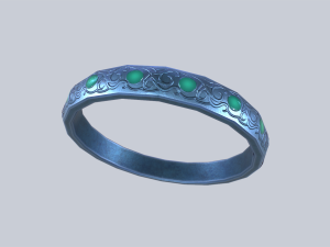 Fantasy ring Modèle 3D