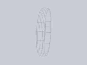 Fantasy ring 3D Model
