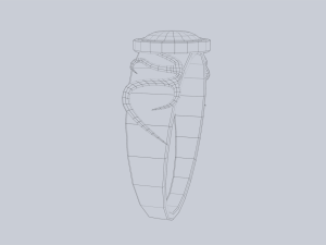 Fantasy ring Modelo 3D
