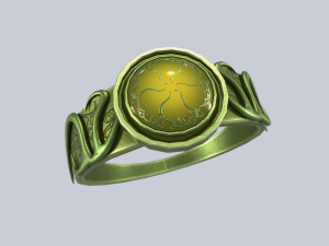 Fantasy ring Modelo 3D