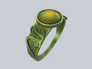 Fantasy ring Modelo 3D