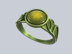 Fantasy ring Modelo 3D