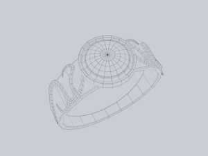 Fantasy ring Modelo 3D