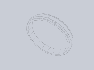 Fantasy ring 3Dモデル
