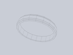 Fantasy ring 3Dモデル