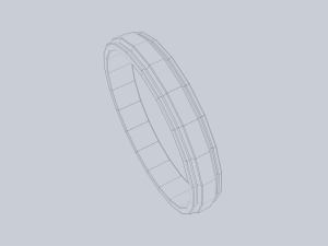 Fantasy ring 3Dモデル